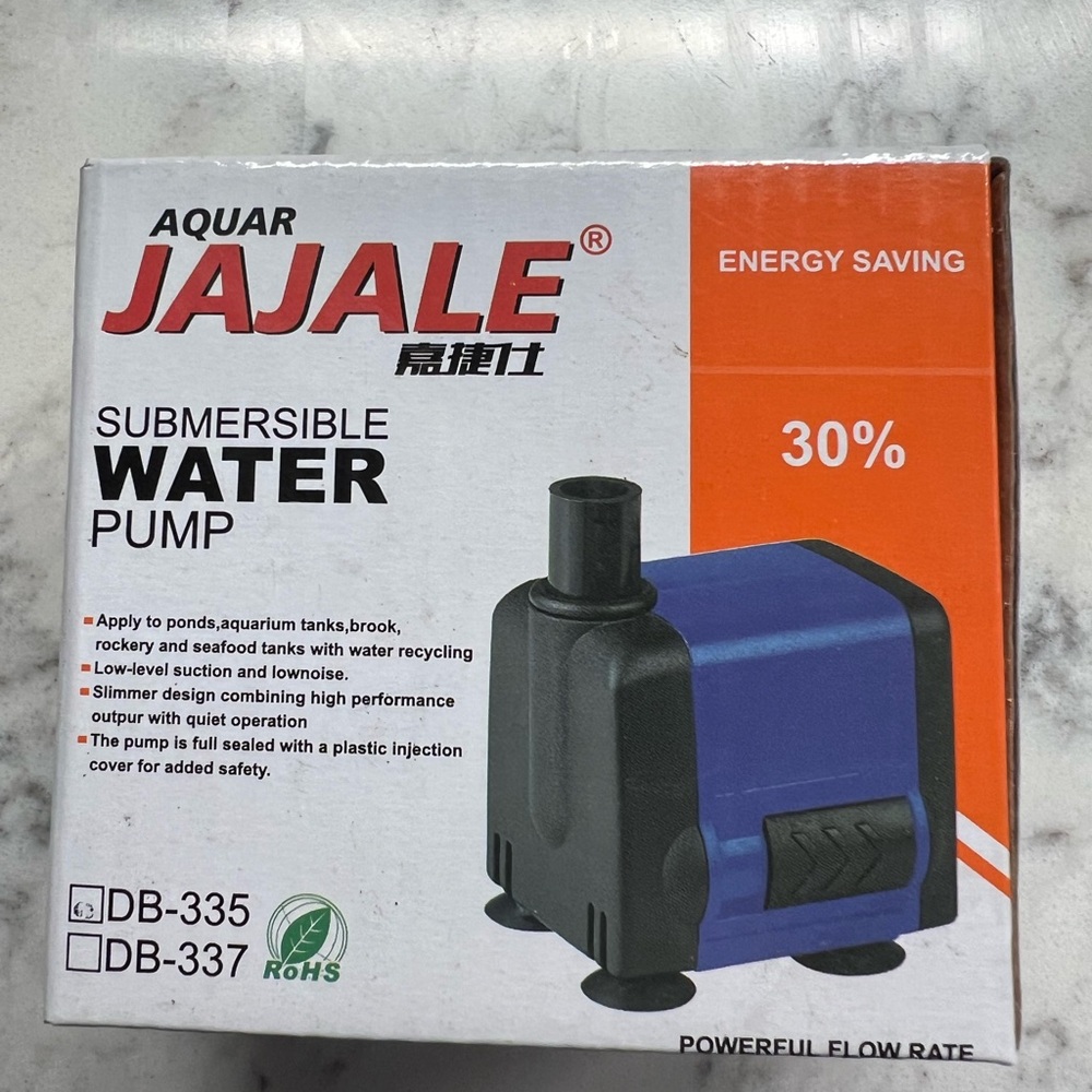 Blue Submersible Water Pump